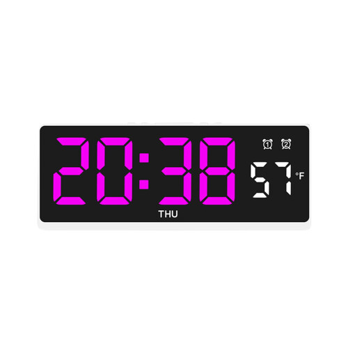 Ξυπνητήρι LED Summercome 6,8" με 3 επίπεδα ρύθμισης φωτεινότητας, 1