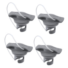 4pcs Kayak Valve Covers Air Plugs WearResistant Replacement Caps for Inflatable Dinghy Boat