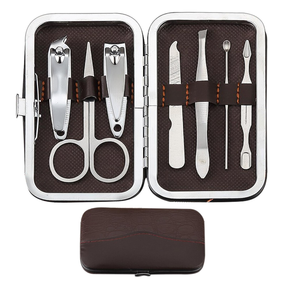 Manicure Set and Nail Clipper Set with Precision Blades, Travel Grooming Kit for Men and Women
