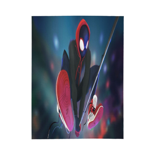 Blaincéad Lomra Spider-Man Braincéad Caithimh Thar a Bhog Cluthar, Gnéithe Leapa do Pháistí - Thar a Bhog 40"X30" 1