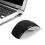 Wireless Mouse,2.4GHz Foldable Folding Arc Optical Mouse with Fast Scrolling for compatible with Microsoft Laptop Notebook Computer Mice-Black 4