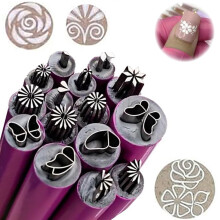 Nail Art Stamp Pen Set with QuickDry Ink, Floral and Butterfly Patterns, DIY Beginner Design Kit