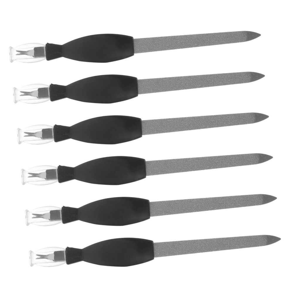 Nail Care Kit 12pcs Professional Manicure Set with Dual Grit File and Precision Cuticle Remover