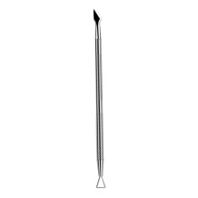 Professional Stainless Steel Double Ended Cuticle Pusher and Nail Cleaner for Manicure