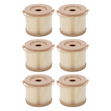 Durable 6 Pcs Oil Water Filter Replacement for RACOR 2010PM‑OR 500FG