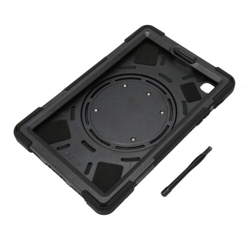 Suporte giratório 360 para Samsung Galaxy Tab S5e 10.5 polegadas (2019), capa resistente a impactos com alça de ombro e proteção reforçada 1