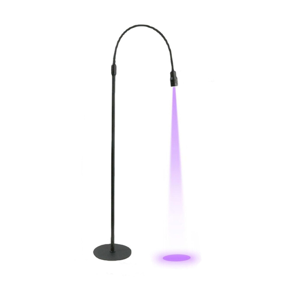 Light Led Lash Lamp With Foot Pedal, 360 Adjustable Gooseneck Eyelash Extension For Salon Use