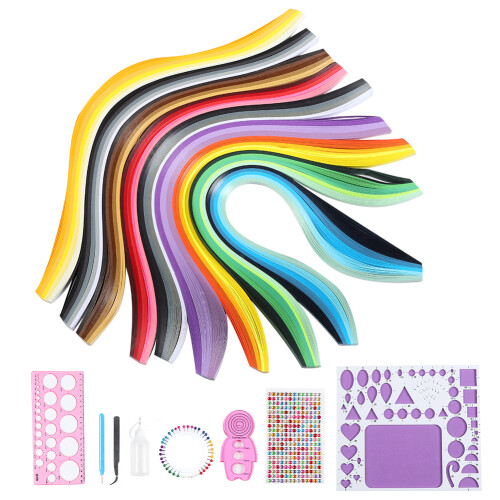 Είδη Quilling για χειροτεχνίες DIY Κιτ Quilling από χαρτί με εργαλεία Quilling υψηλής 2