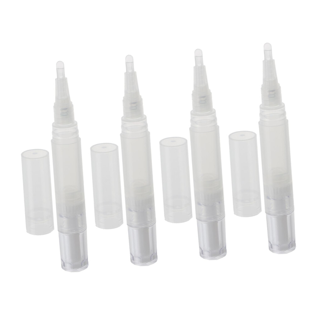 Refillable Nail Oil Pen Set with Easy Refill and Precise Dispensing for Cuticle Care and Lip Gloss
