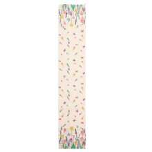 Caminho de mesa de linho colorido para decoração de mesa de jantar, durável e elegante, impermeável, resistente a rasgos, reutilizável, lavável