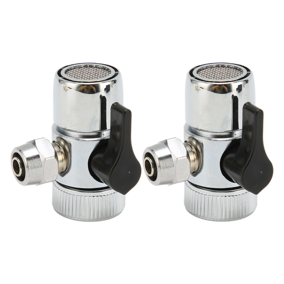 Durable Design Faucet Adapter, Tubing Connection With Corrosion Resistant Diverter Valve, Easy To Install 9049227648597