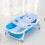 Adjustable Baby Bath Support Mesh Sling, Solid and Adjustable Bathtub Shower Net for Infants 5