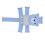 Adjustable Baby Bath Support Mesh Sling, Solid and Adjustable Bathtub Shower Net for Infants 3