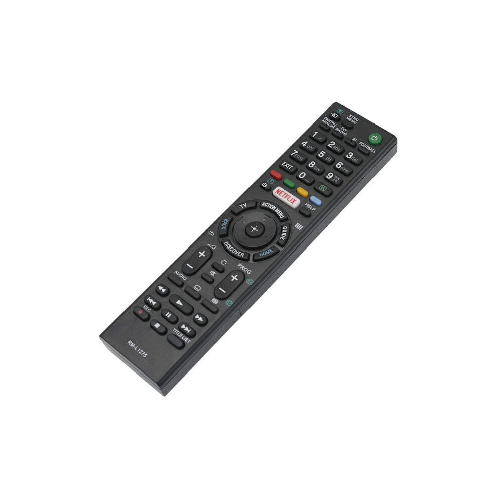 Universal Rmt-Tx100d Remote Control Replaces Compatible With Sony Hdtv Led Black 9164030446069