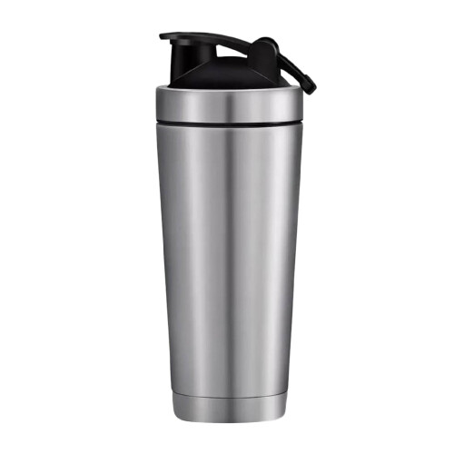 26oz Extra Large Shaker Cup Μονωμένο μπουκάλι νερού από ανοξείδωτο ατσάλι με σύρμα χτυπήματος