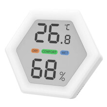 Indoor Thermometer Wireless Hygrometer Thermometers for Patio Home Greenhouse