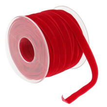 Donkergroen fluwelen lint 3/8 inch x 20 yards voor het inpakken van cadeaus, haarstrikken, bruilofts- en kerstversieringen, kerstcadeaus