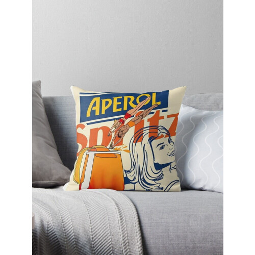 AIVO aperol spritz Καλλιτεχνική εκτύπωση Μαξιλαροθήκες Θήκες Μαξιλαροθήκες Καναπέδες