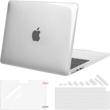 Compatibel met MacBook Air 13,6 inch hoesje 2022 2023 2024 Release M3A3113M2A2681 met Touch ID, Hard
