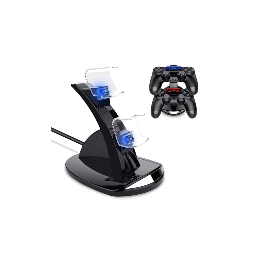 Charging Station For Ps4 - Charger Controller /Playstation Controller Black 9164030700413