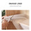 1 Roll of Multi-function Drawer Liner Convenient Shelf Liner Waterproof Fridge Mat 5