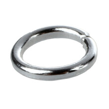 Biegeringe 6 mm silberne Ösen Federringe 300 Stück