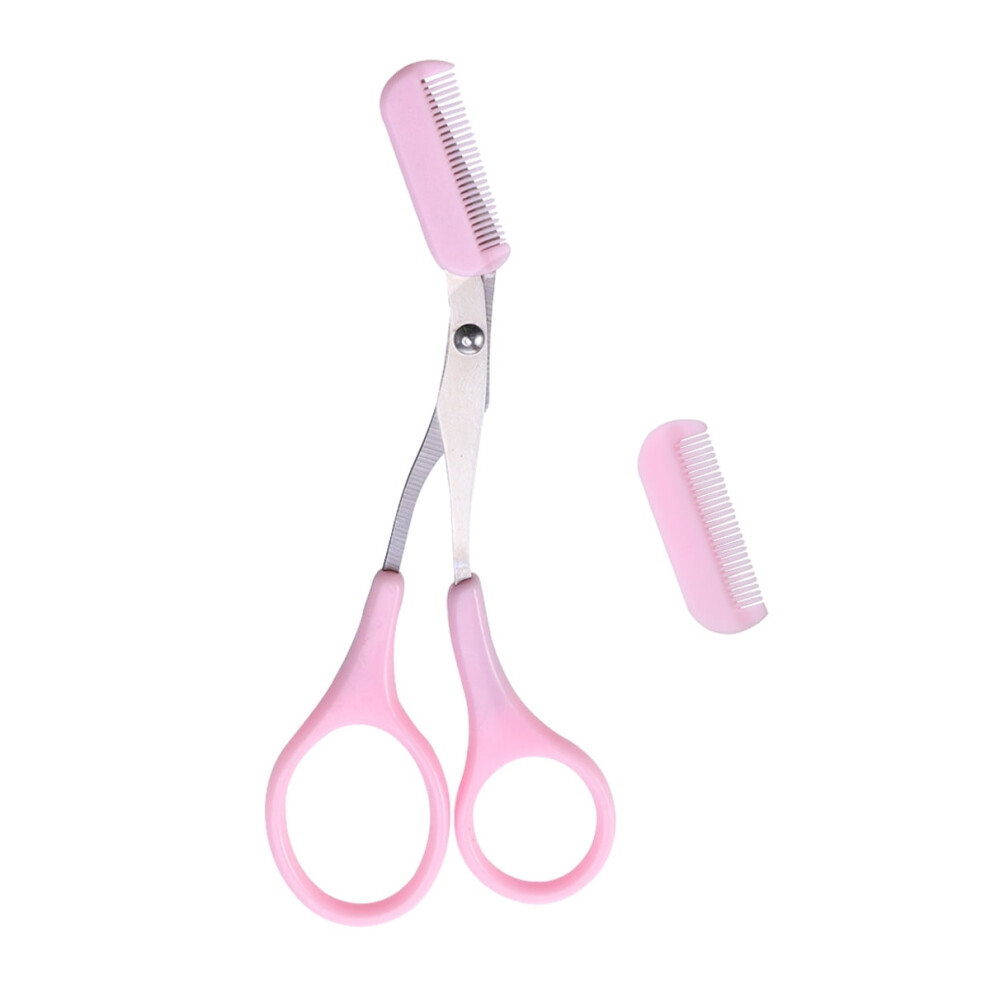 Eyebrown Scissor Comb Stainless Steel Scissors Grooming Clippers Bulk Trimmer Men Women