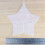 EIGTHTAIL 12PCS Needlepoint Canvas Star Shape Plastic Canvas Blank Canvas for DIY Craft 2