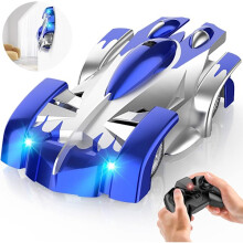 RC-Auto zum Klettern an Wänden, 360 drehbares Stunt-Spielzeug mit Scheinwerfer, wiederaufladbar, kompatibel mit Weihnachtsgeschenken für Jungen