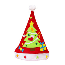Tarmeek Christmas Ornaments DIY Craft Sewing Felt Kit, Compatible with Xmas Decor, Kids Sewing Toy Gift, Stocking Stuffers