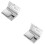 Lot de 2 mini balances électroniques portables numériques 1