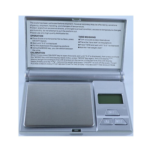 Lot de 2 mini balances électroniques portables numériques 2
