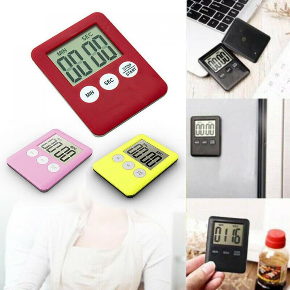 Digital Kitchen Timer Multi-Function Electronic Timer, Kitchen Timer Management Timer Suitable for Kitchen, Study, Work,1pc