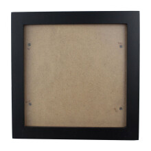 Square Thick Pine Wood Photo Frame Wall Picture Frame (Black,6 Inch)