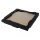 Square Thick Pine Wood Photo Frame Wall Picture Frame (Black,6 Inch) 2