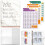 Kehuo100Envelopes Challenge Binder - Σχεδιαστής προϋπολογισμού εξοικονόμησης χρημάτων με 1