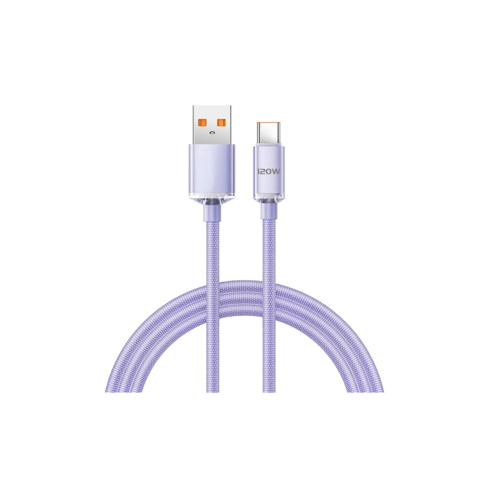 120W Pd Type C Cable, Super Fast Charging Usb C Cable For Compatible With Samsung, Xiaomi, Huawei, Oneplus, Poco, Oppo - 1.5M Black 9164030002265
