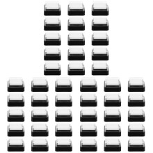 60 pcs DIY Stamp Pad Blank Ink Pad Multi-function Printing Pads for Office School