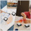 60 pcs DIY Stamp Pad Blank Ink Pad Multi-function Printing Pads for Office School 3