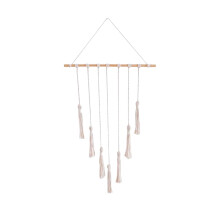 Macrame Hanging Photo Display Wall Decor, Compatible with Boho Room Decor for Teen Girls, Bedroom Apartment Dorm
