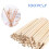 QISIWOLE100PCS Ξύλινα Εξάγωνα Μολύβια Συσκευασμένα σε Κουβά, Υψηλότερης Σκληρότητας 1
