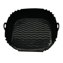 Plaque de cuisson carrée en silicone pour friteuse à air Jialeilei, multicolore et durable
