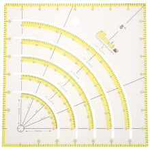Eease Quilting Ruler Multi-functional Acrylic Ruler for Cutting Fabric Sewing Supply