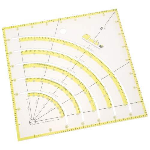 Eease Quilting Ruler Multi-functional Acrylic Ruler for Cutting Fabric Sewing Supply 2