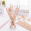 QISIWOLE100PCS Ξύλινα Εξάγωνα Μολύβια Συσκευασμένα σε Κουβά, Υψηλότερης Σκληρότητας 7