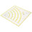 Eease Quilting Ruler Multi-functional Acrylic Ruler for Cutting Fabric Sewing Supply 2