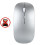 Wireless Bluetooth mouse for computer, silent mouse, ergonomic mouse, optical `UK. silver One-size 1
