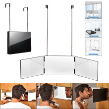 Miroir de coiffure ZOUYUE3Way Ă 360 pour se couper les cheveux soi-mĂŞme