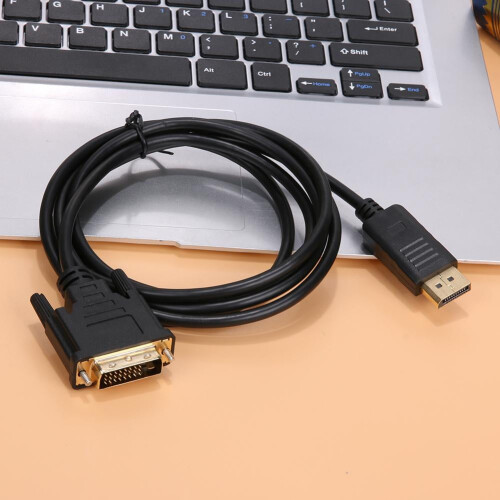 jixopn1,8m Thunderbolt1080P-understøttet DisplayPort til DVI-adapterkabel 2