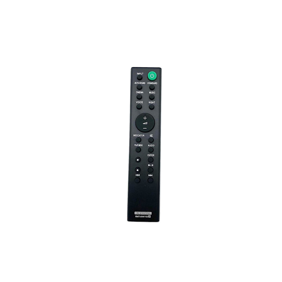 Rmt-Ah411u Soundbar Remote Control For Compatible With Sony Sound Bar Ht-S100f Hts100f Hts100f Htsf150 Ht-Sf200 Ht-Sf150 (Am4) 9164030151444